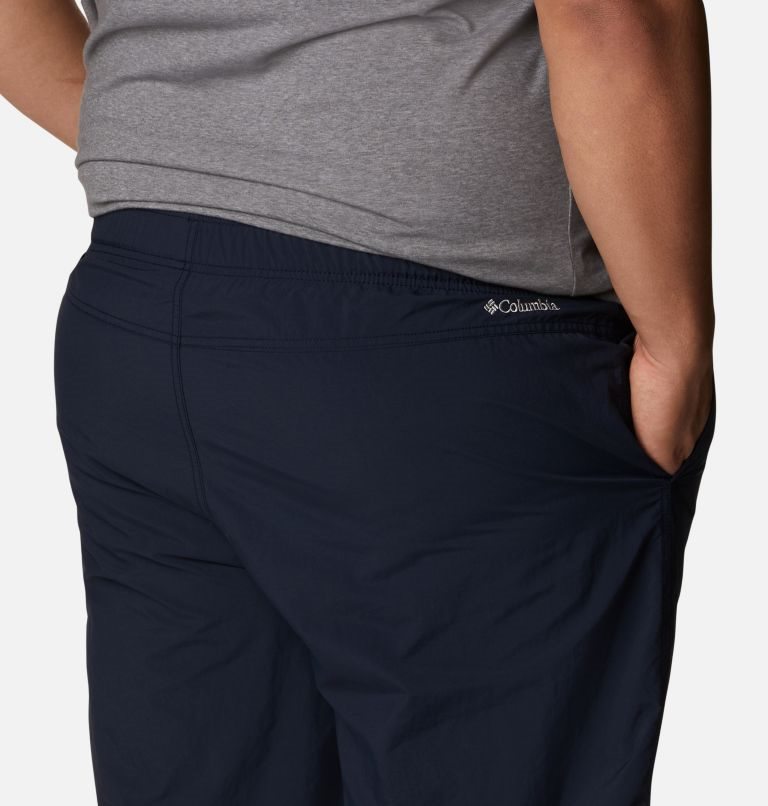 Men's Columbia Palmerston Peak Water Shorts Navy | Plus Size CA-R1846